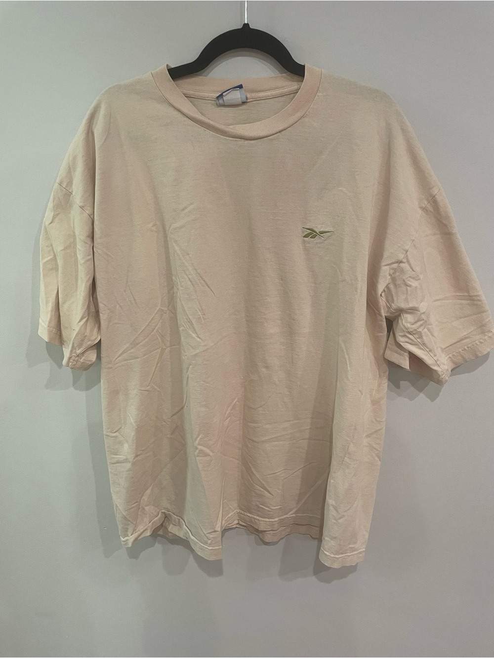 Vintage Thrashed Sun Faded Reebok T-Shirt Size XL Paint Distressed Classic Logo